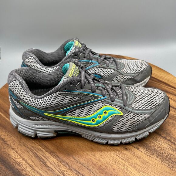 Saucony Cohesion Shoes Womens Size 10 Gray Running Comfort Walking Sneakers - Picture 1 of 8